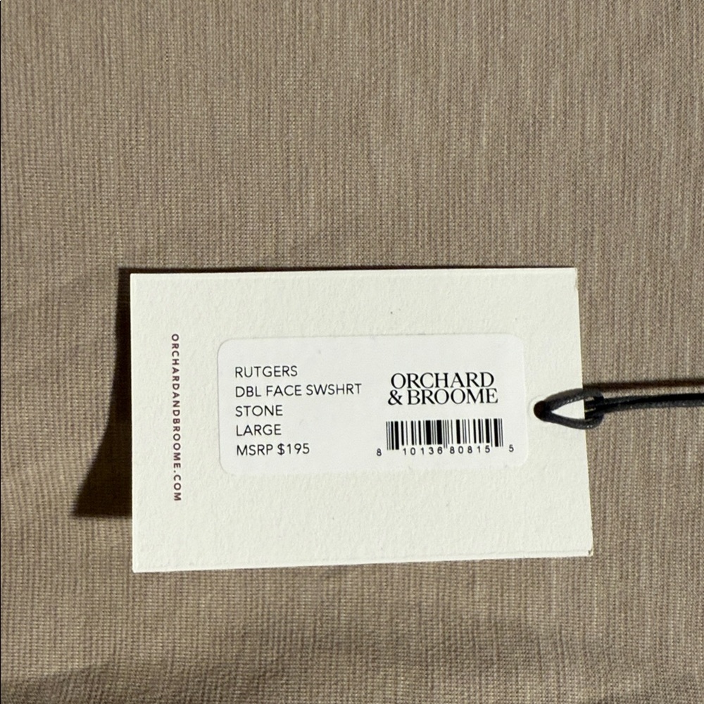 Orchard & Broome Men’s Rutgers Sweatshirt - Picture 4 of 5